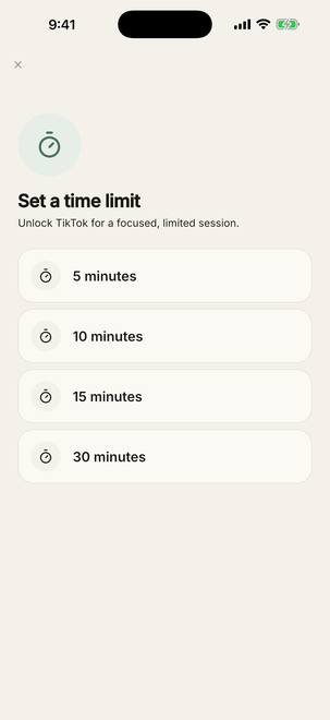 Choosing how long you need