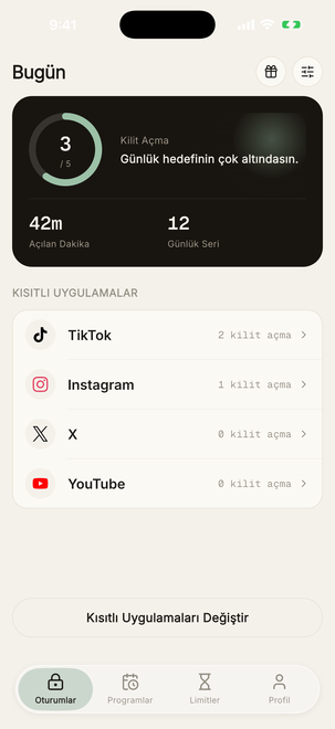 Bugünün kilit açmaları, dakikaları ve serisi