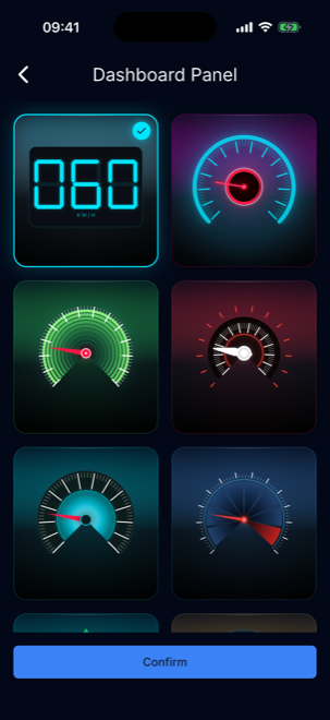 The gauge theme gallery